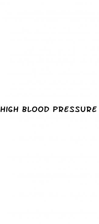 high blood pressure lower number