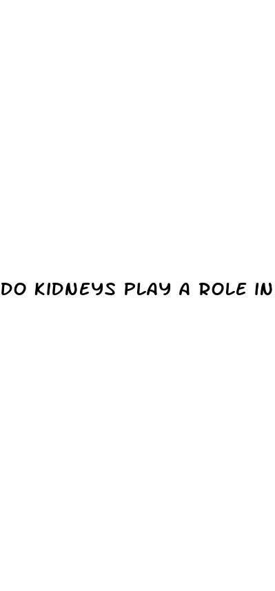 do kidneys play a role in blood pressure
