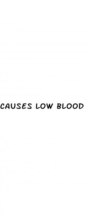 causes low blood pressure
