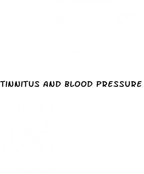 tinnitus and blood pressure