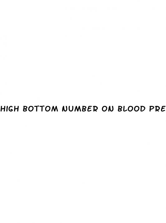 high bottom number on blood pressure