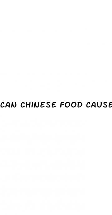 can chinese food cause high blood pressure