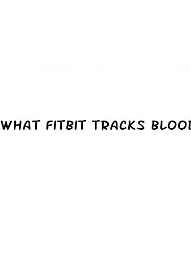 what fitbit tracks blood pressure