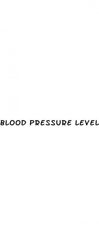 blood pressure levels chart