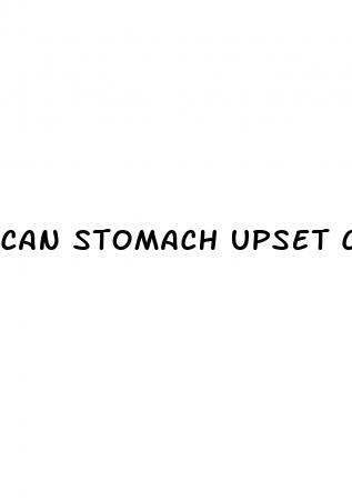 can stomach upset cause high blood pressure
