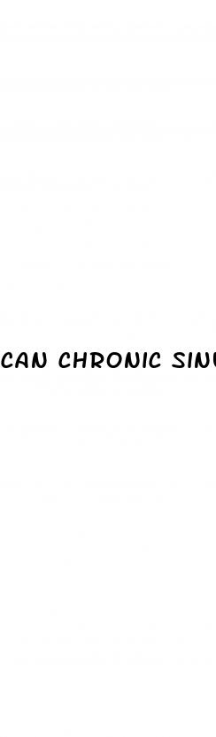 can chronic sinusitis cause high blood pressure