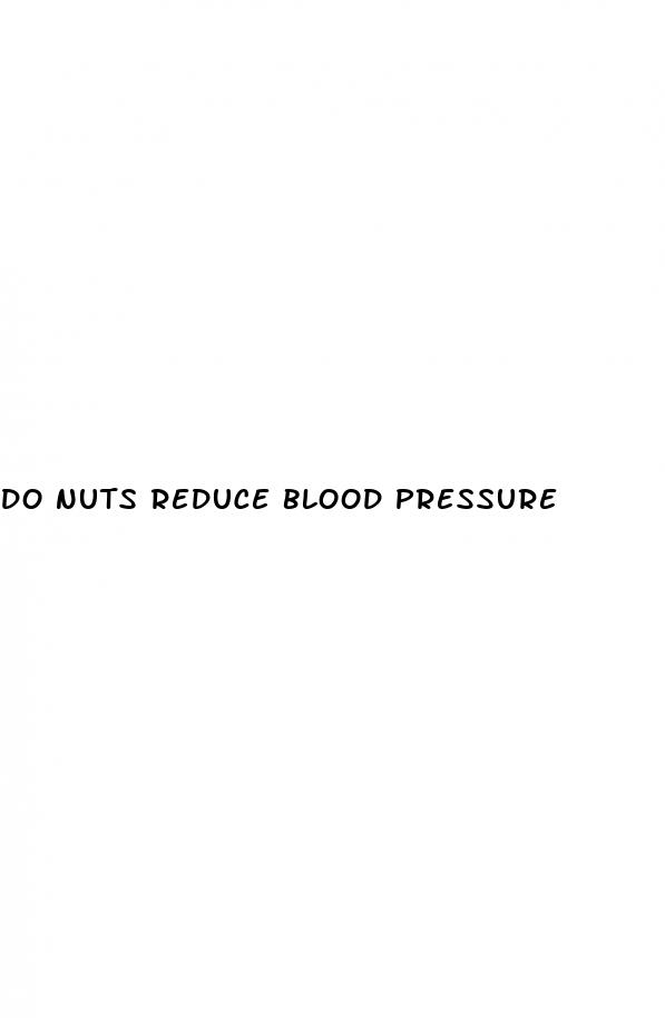 do nuts reduce blood pressure