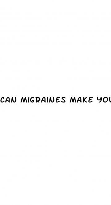 can migraines make your blood pressure go up