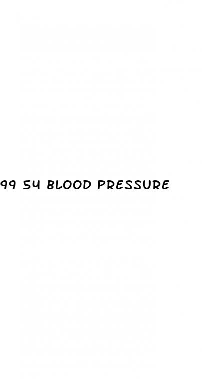 99 54 blood pressure