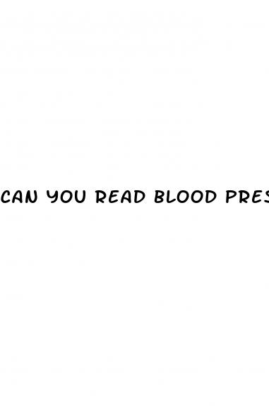 can you read blood pressure with apple watch