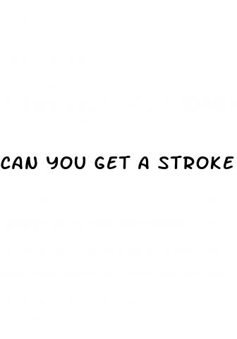 can you get a stroke with normal blood pressure