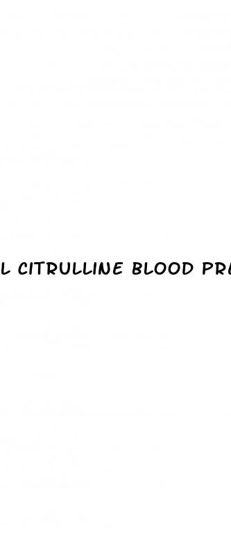 l citrulline blood pressure