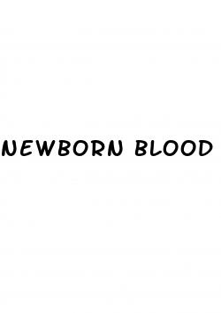 newborn blood pressure range