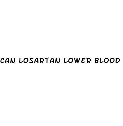 can losartan lower blood pressure