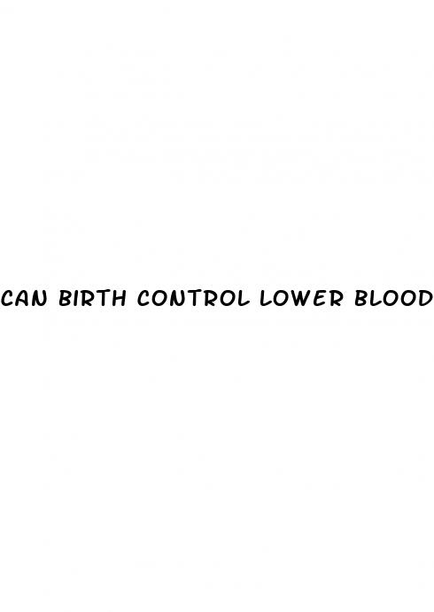 can birth control lower blood pressure