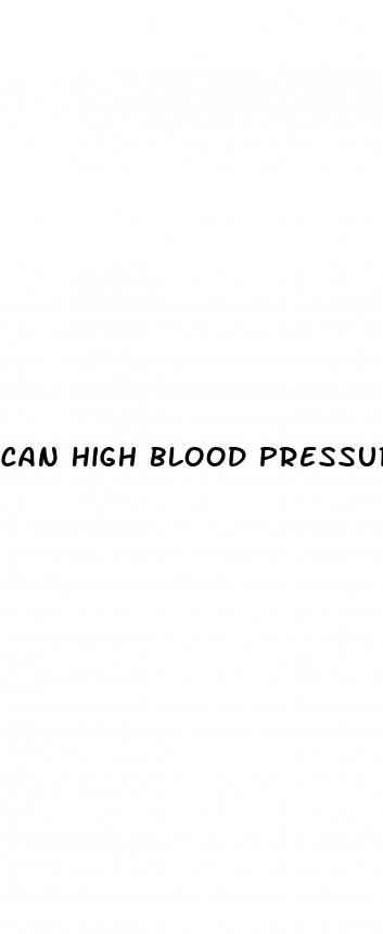 can high blood pressure medication cause impotence
