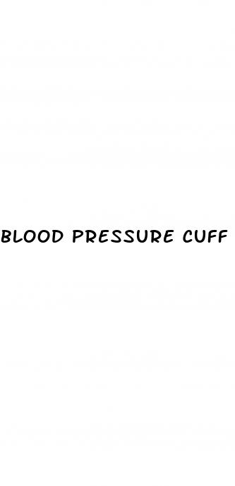 blood pressure cuff artery mark