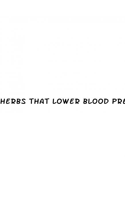 herbs that lower blood pressure instantly