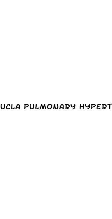 ucla pulmonary hypertension