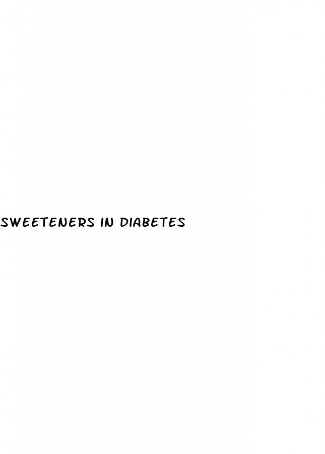 sweeteners in diabetes