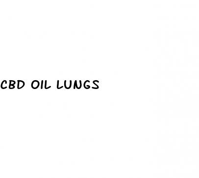 cbd oil lungs