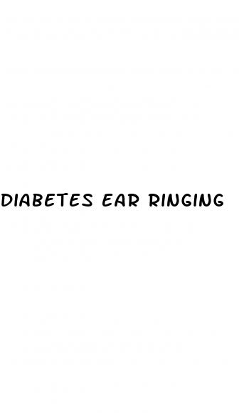 diabetes ear ringing