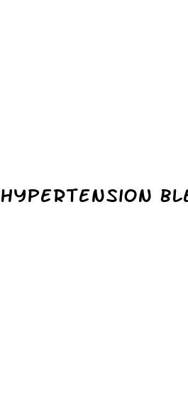 hypertension bleeding brain