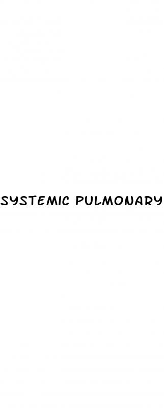 systemic pulmonary hypertension