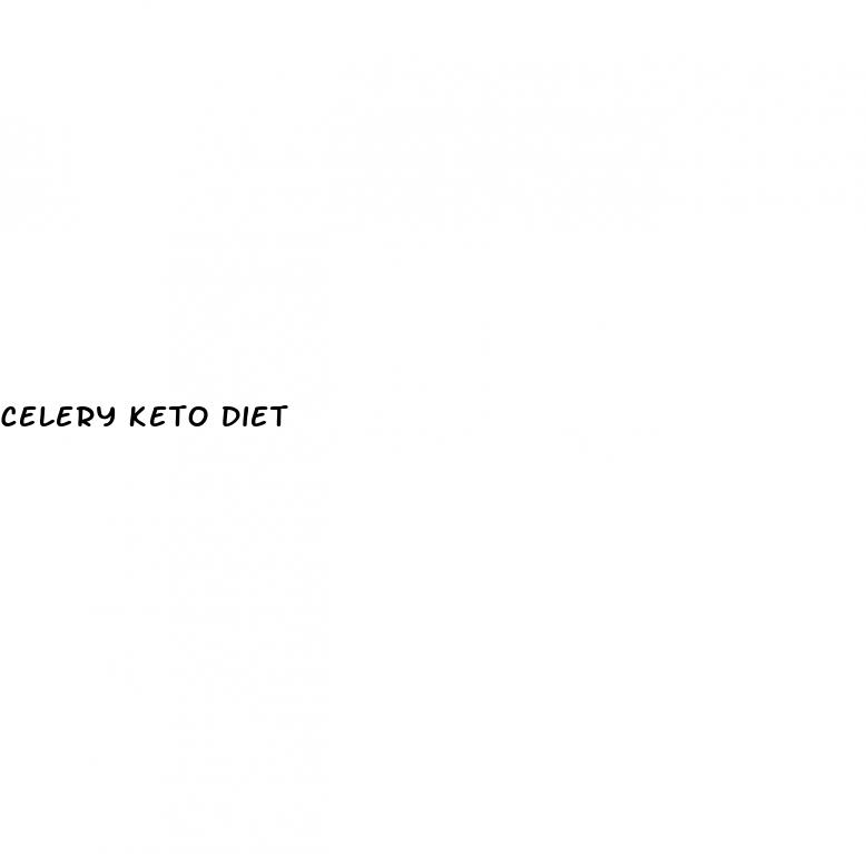 celery keto diet