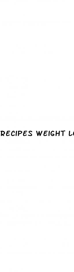recipes weight loss