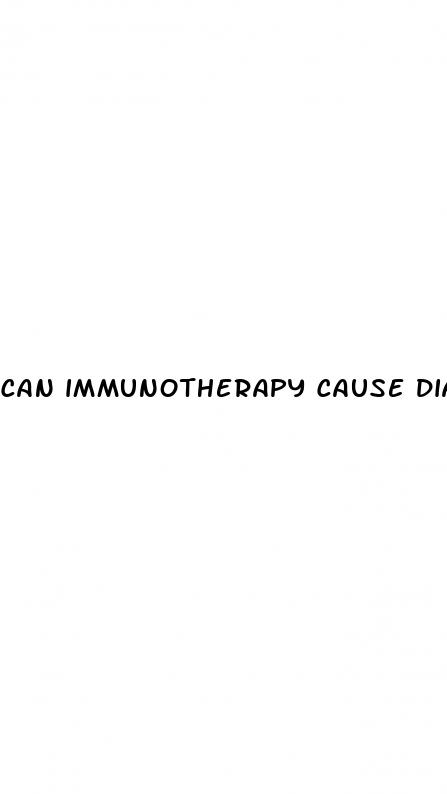 can immunotherapy cause diabetes