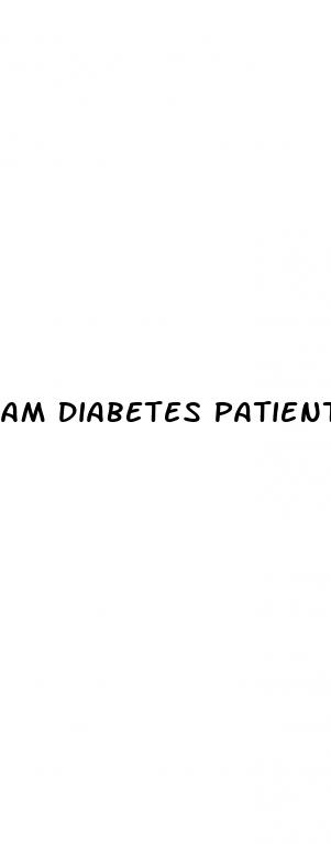 am diabetes patient portal