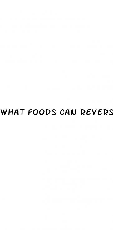 what foods can reverse diabetes