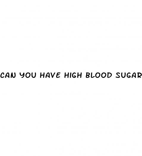 can you have high blood sugar without having diabetes