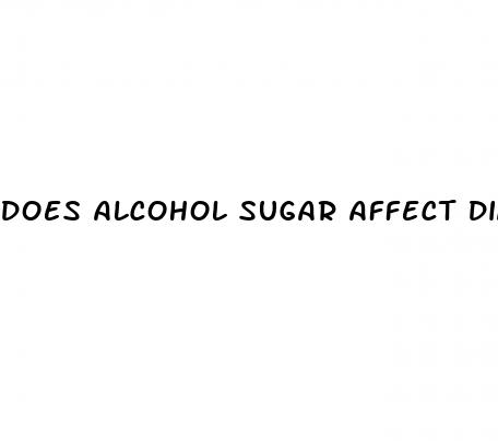 does alcohol sugar affect diabetes