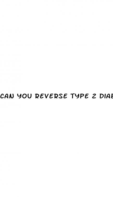 can you reverse type 2 diabetes by losing weight