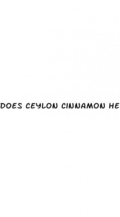 does ceylon cinnamon help with diabetes
