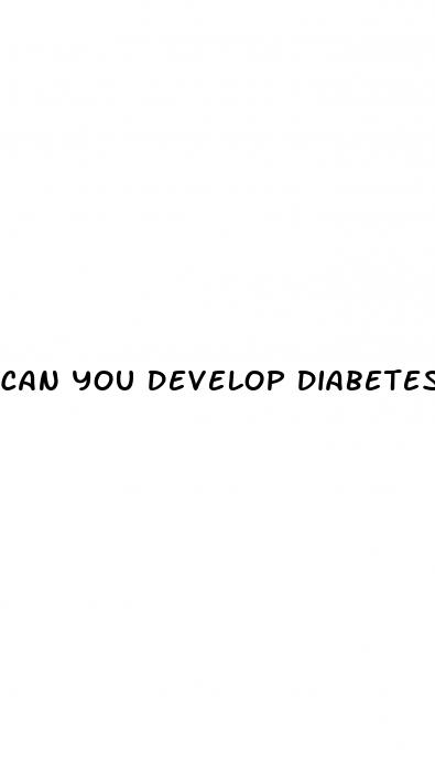 can you develop diabetes after surgery