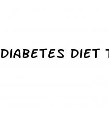 diabetes diet to lose weight