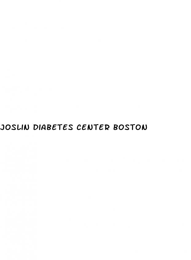 joslin diabetes center boston