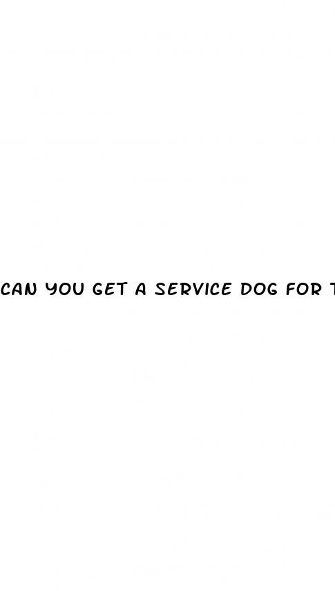 can you get a service dog for type 2 diabetes