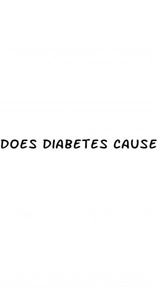 does diabetes cause neurological problems