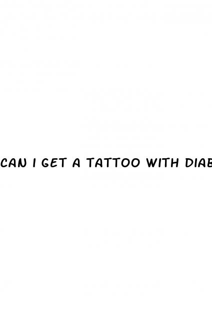 can i get a tattoo with diabetes