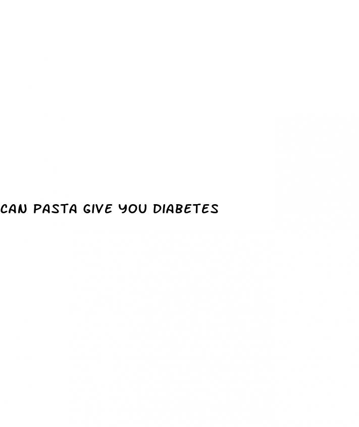 can pasta give you diabetes