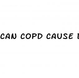 can copd cause diabetes
