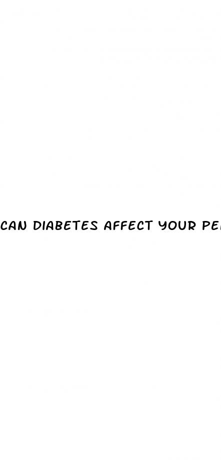 can diabetes affect your penis