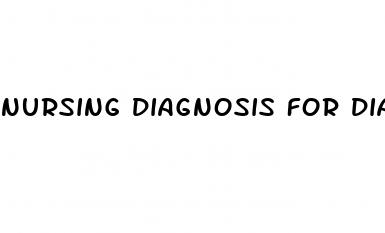nursing diagnosis for diabetes mellitus