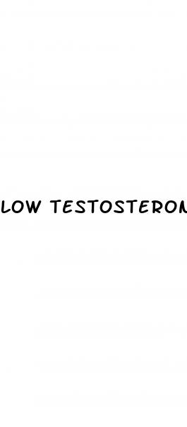 low testosterone and diabetes