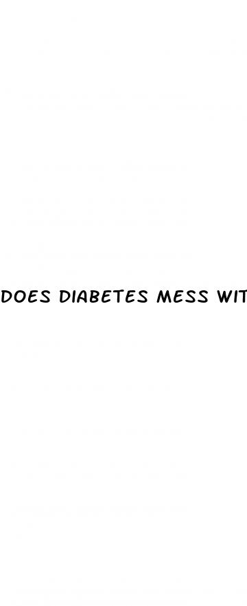 does diabetes mess with your period
