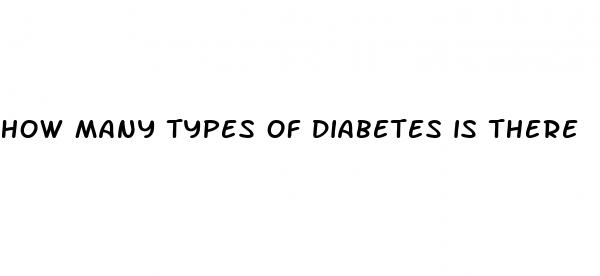 how many types of diabetes is there